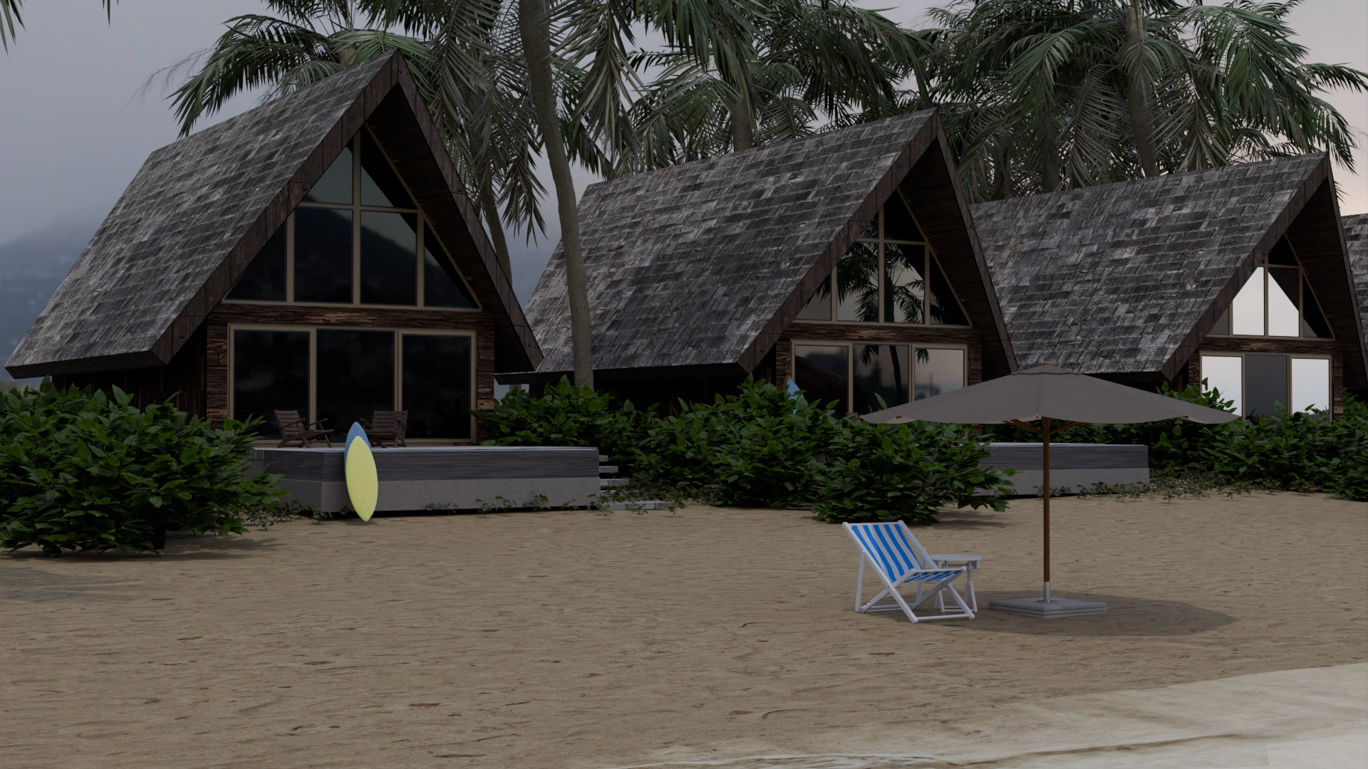 3D Beach Resort